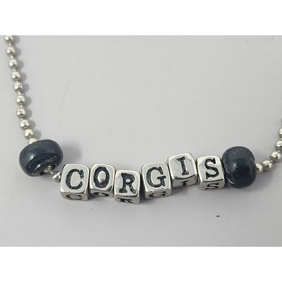 Corgi Dog Lover Jewelry Set With Brooch Cufflinks & Necklace‎ "All Corgi" - Picture 8 of 12